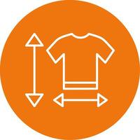 Size Guide Icon Design vector