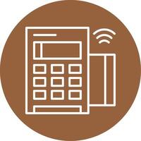 Card reader Icon Design Symbol vector