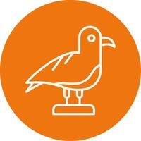 Seagull Icon Design Symbol vector
