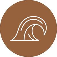 Waves Icon Design Symbol vector