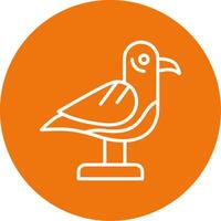 Seagull Icon Design Symbol vector