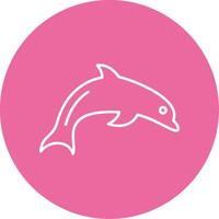 Dolphin Icon Design Symbol vector