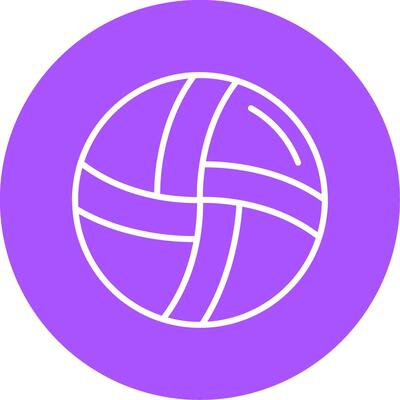 Volleyball Icon Design Symbol