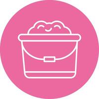 Sand bucket Icon Design Symbol vector