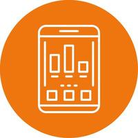 Chart Icon Design Symbol vector