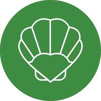 Seashell Icon Design Symbol vector