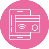 NFC payment Icon Design Symbol vector