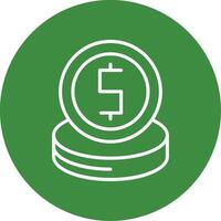 Coins Icon Design Symbol vector