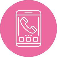 Phone Icon Design Symbol vector