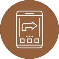 Forward Icon Design Symbol vector
