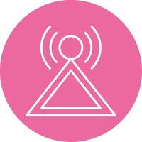 Brodcast Icon Design vector