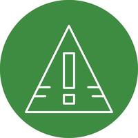 Exclamation mark Icon Design vector