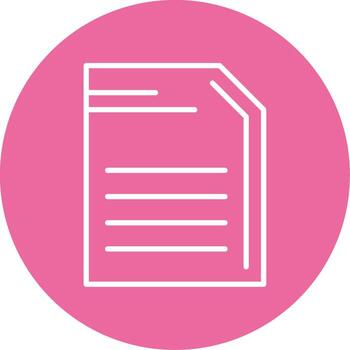 Document Icon Design vector