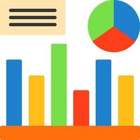 Analytics Icon Design Symbol vector