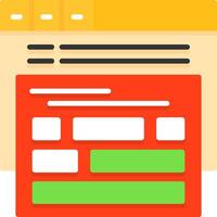 Ad copy Icon Design Symbol vector