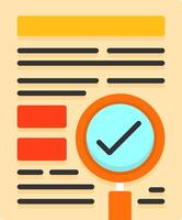 Indexing Icon Design Symbol vector
