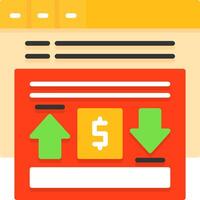 Cost per click Icon Design Symbol vector