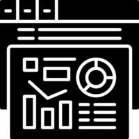Metrics Icon Design Symbol vector