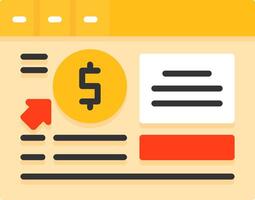 SEO consultant Icon Design Symbol vector