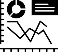 Line chart Icon Design Symbol vector