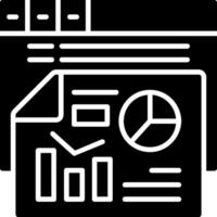 Data analysis Icon Design Symbol vector
