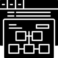 Sitemap Icon Design Symbol vector