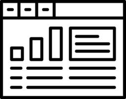 Google Analytics Icon Design Symbol vector