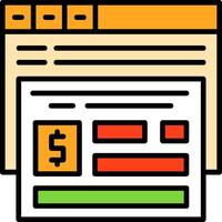 Conversion tracking Icon Design Symbol vector