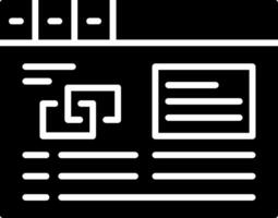 Link building Icon Design Symbol vector