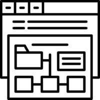 XML sitemap Icon Design Symbol vector