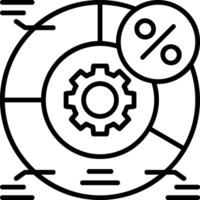 A B testing Icon Design Symbol vector