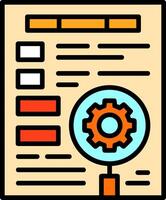 Keyword optimization Icon Design Symbol vector