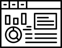 Dashboard Icon Design Symbol vector
