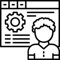 Competition analysis Icon Design Symbol vector