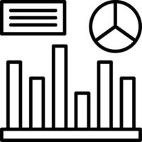 Analytics Icon Design Symbol vector