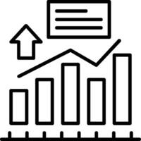 Bar chart Icon Design Symbol vector