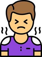 Discomfort Icon Desogn Symbol vector