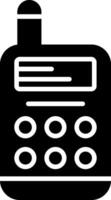Baby monitor Icon Design vector