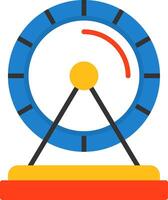 Hamster wheel Icon Design vector