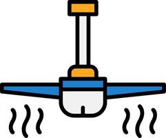 Ceiling fan Icon Design vector
