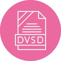DVSD Icon Design vector