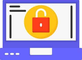 Unlock Icon Design vector
