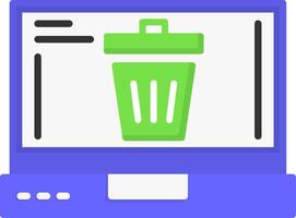 Trash Icon Design vector