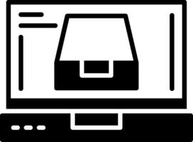 Archive Icon Design vector