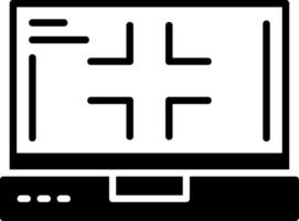 Exit full screen Icon Design vector