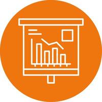Trend Chart Icon Design Symbol vector