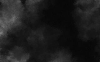 Abstract black and white realistic smoke clouds with shadow overlay effect background. Mystery dark background with spooky white light and fog. illustration of smoky mist toxic vapor on floor. vector