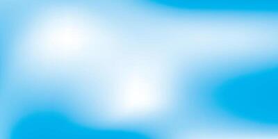 Beautiful clouds, abstract white and blue color gradient background. illustration. vector
