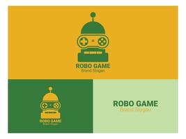 logo design about robots and gamepads, illustration, for game and robot design and logo purposes vector