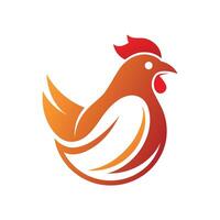 Chicken Firm Logo Creative Icon Illustration vector